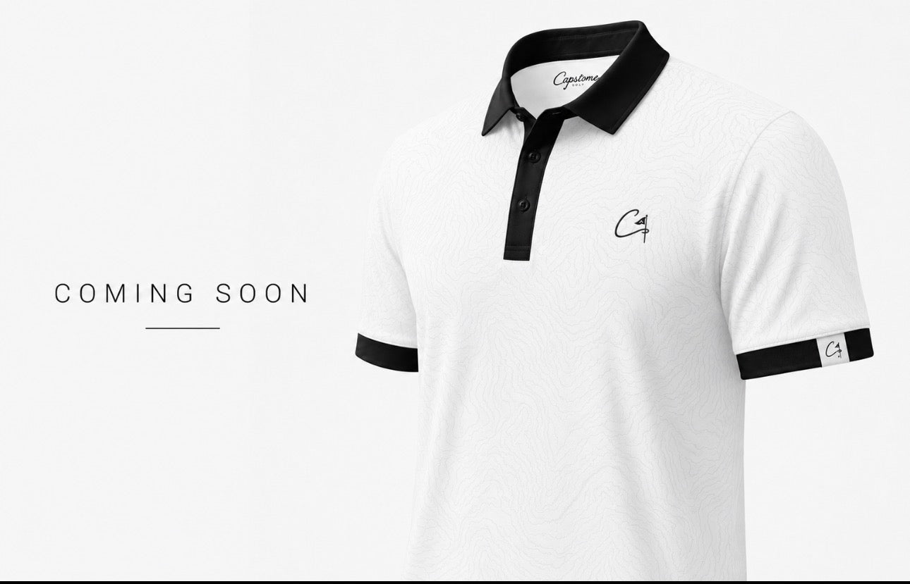 “Reverse Tuxedo” Contrast Performance Golf Polo