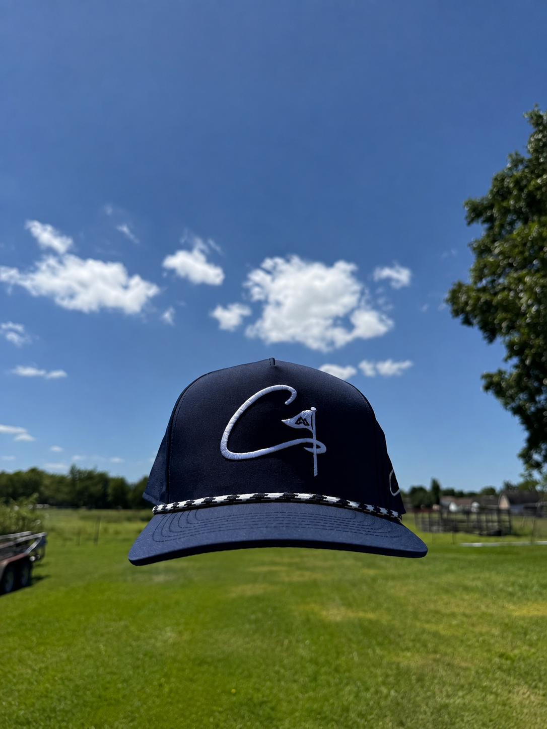 “Harbor Navy” Performance Rope Hat