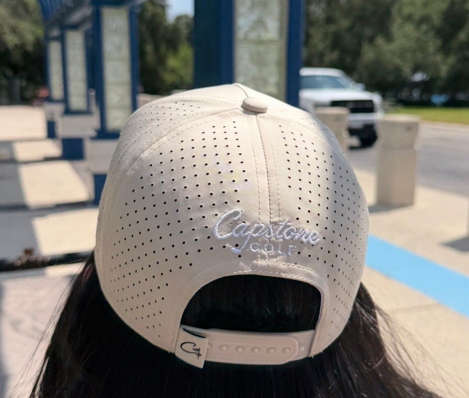 “Coastal Crème”  Performance Rope Hat